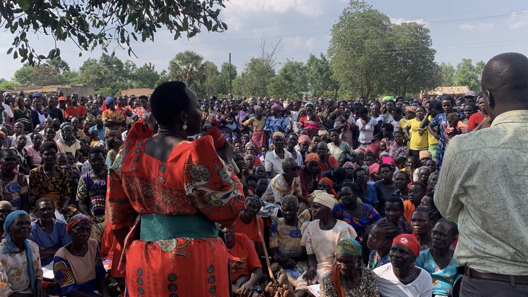 A Heroine’s Welcome: Alum Ogwang Draws Massive Crowds in Abok, Otwal