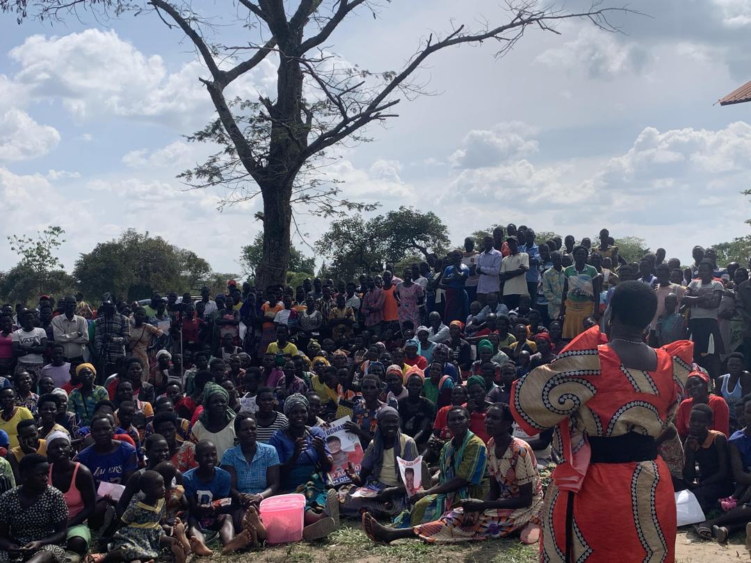 Tangible Results Earn Loyalty: Myene Voters Rally Behind Hon. Santa Alum Ogwang