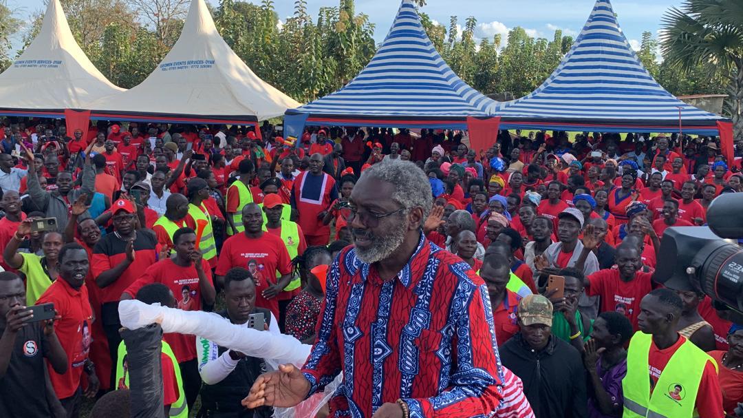 Jimmy Akena Mobilizes Oyam North, Says Blocking His Presidential Bid Won't Stop UPC Momentum