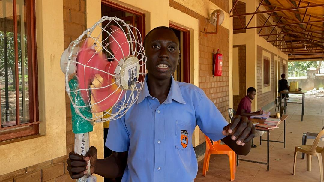 “Hope SS Students Unveil Smart Dustbin, Solar Oven, and Drone Under New Curriculum”, Becomes Lango School Leading in Tech Revolution