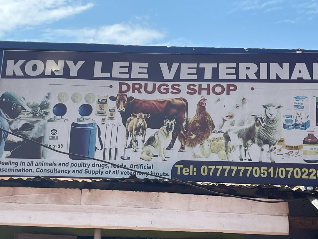 Kony Lee Veterinary Drug Shop Opens in Lira city  with State-of-the-Art Animal Breeding Services