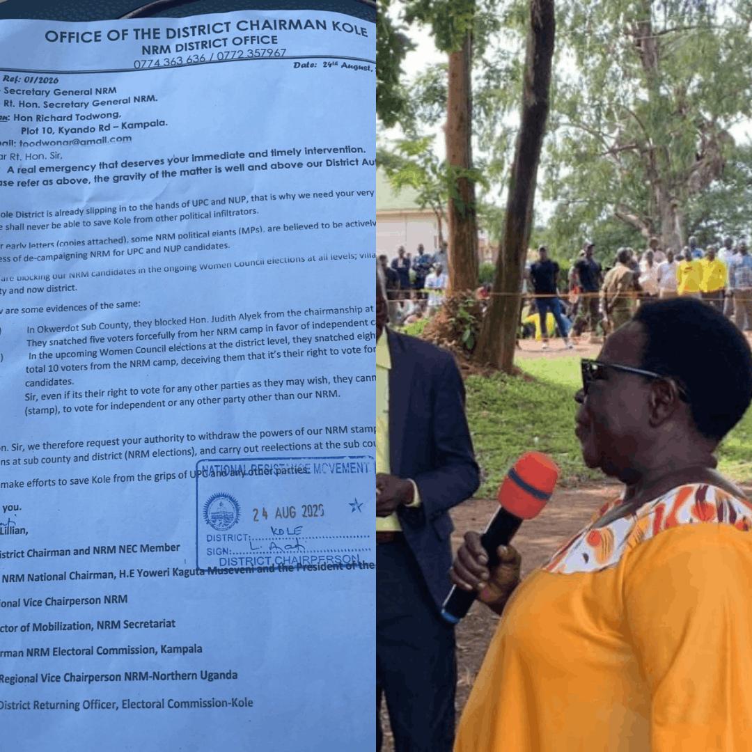 Save Kole Before It's Too Late! NRM District Chairman Cries Out to Todwong