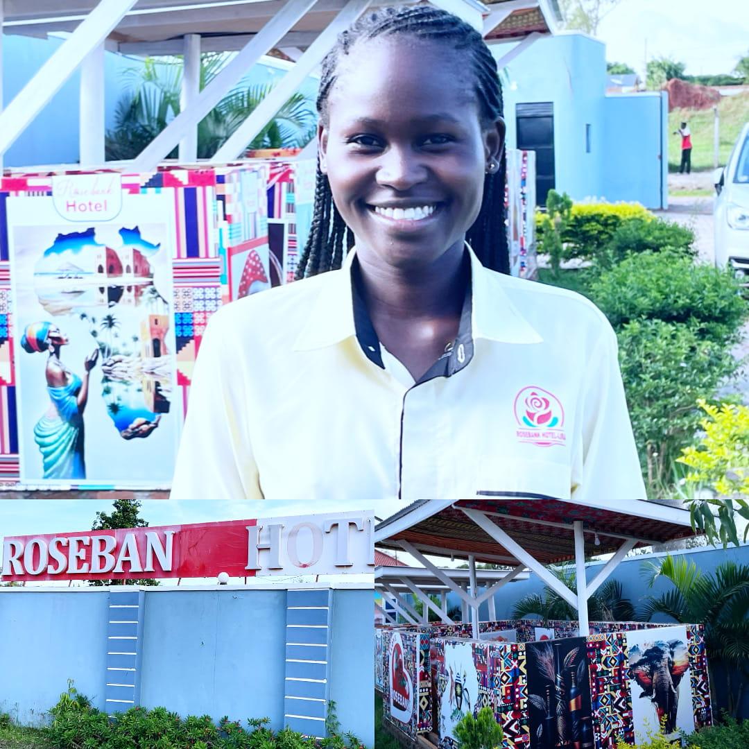 Meet Cissy Akello: The Smiling Face Behind RoseBank Hotel's Unforgettable Service