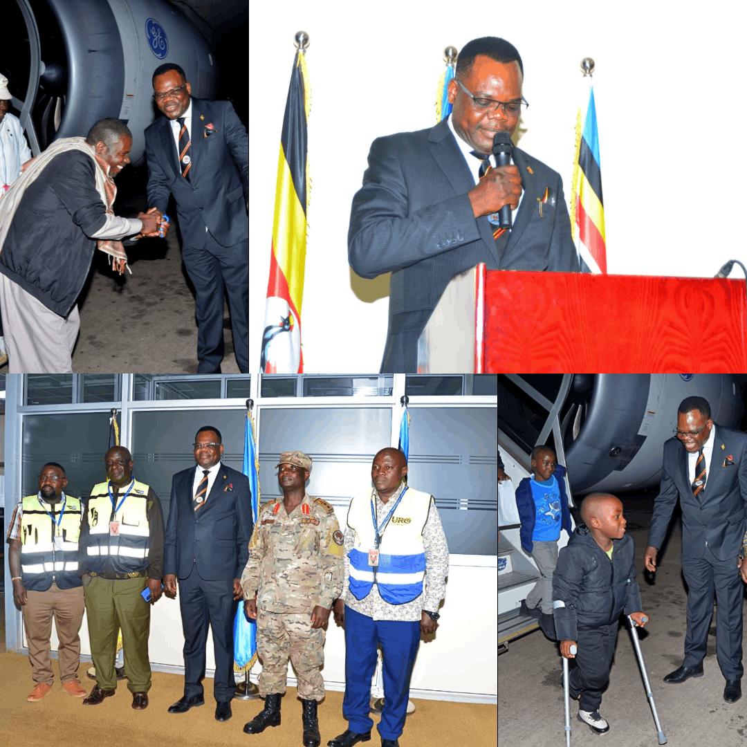UGANDA RECEIVES FIFTH EVACUATION FLIGHT FROM SOUTH AFRICA AS GOVERNMENT SUSTAINS HUMANITARIAN RESCUE OPERATION