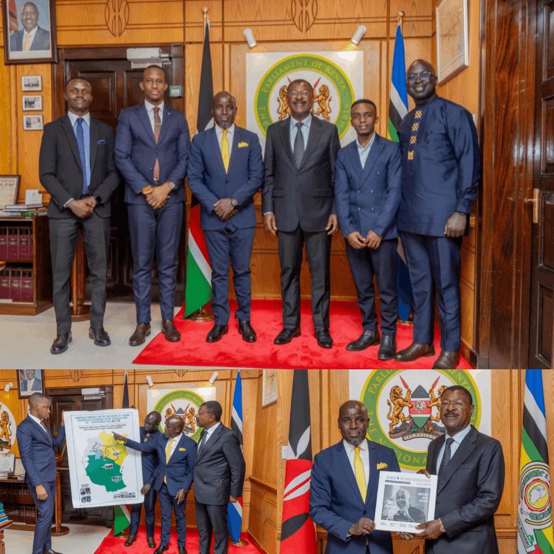 Afrika Mashariki Fest Uganda Chapter Briefs Speaker Wetang'ula on October 2026 "Twende Zetu Butiama" Pilgrimage Safari