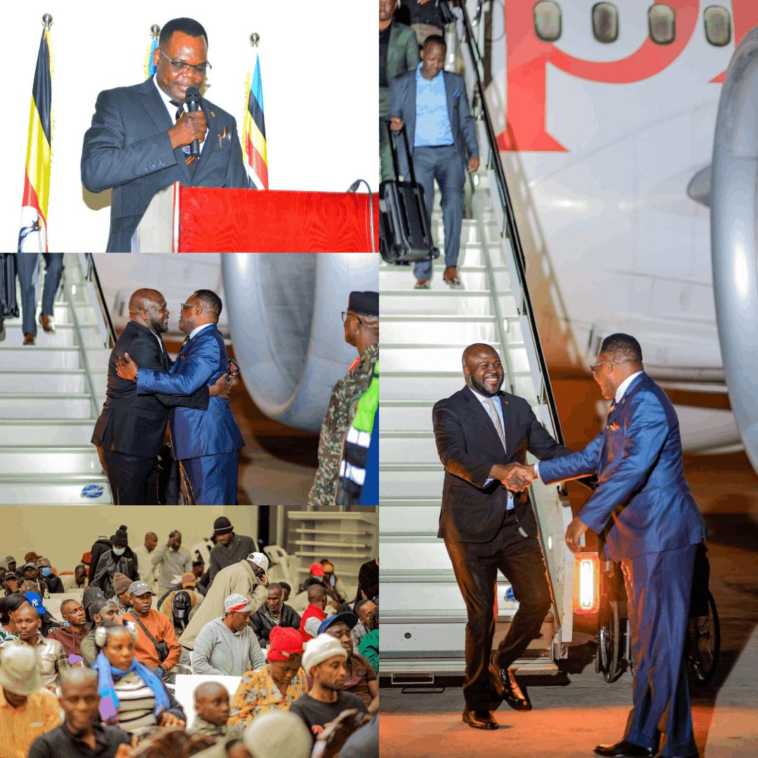 ‘It Is Done’ – Ambassador  Dickson Ogwang Okul Announces Safe Return of All 1,102 Evacuees from South Africa