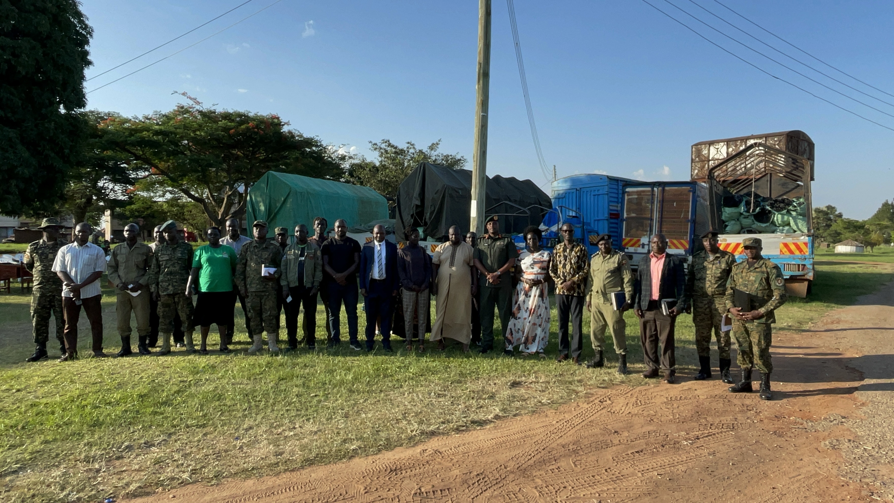 UPDF Returns 13 Charcoal Trucks, Owners Pledge to Stop Illegal Trade