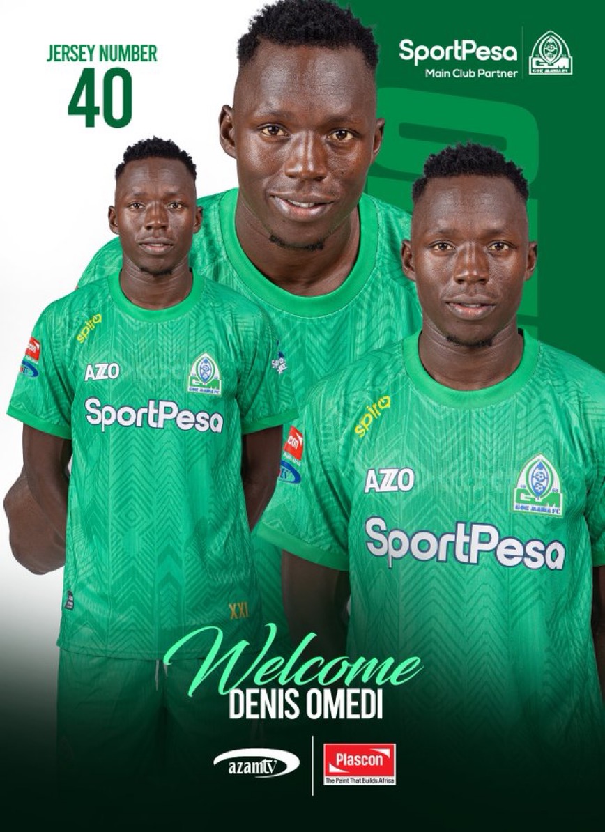 "Goal Machine" Lands in Kenya: Denis Omedi Joins Gor Mahia on Two-Year Contract